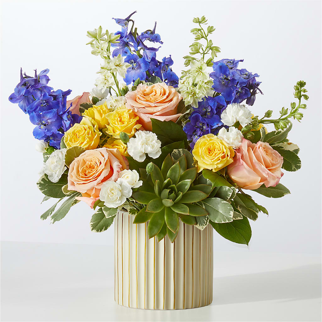 Cobalt Reverie Bouquet – Daily Bloom, San Antonio TX