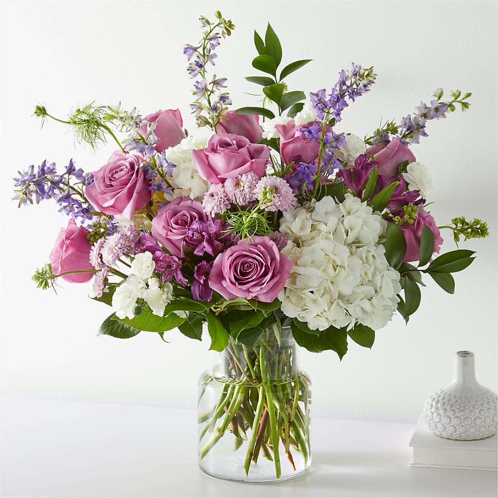 Violet Caress Bouquet – Daily Bloom, San Antonio TX