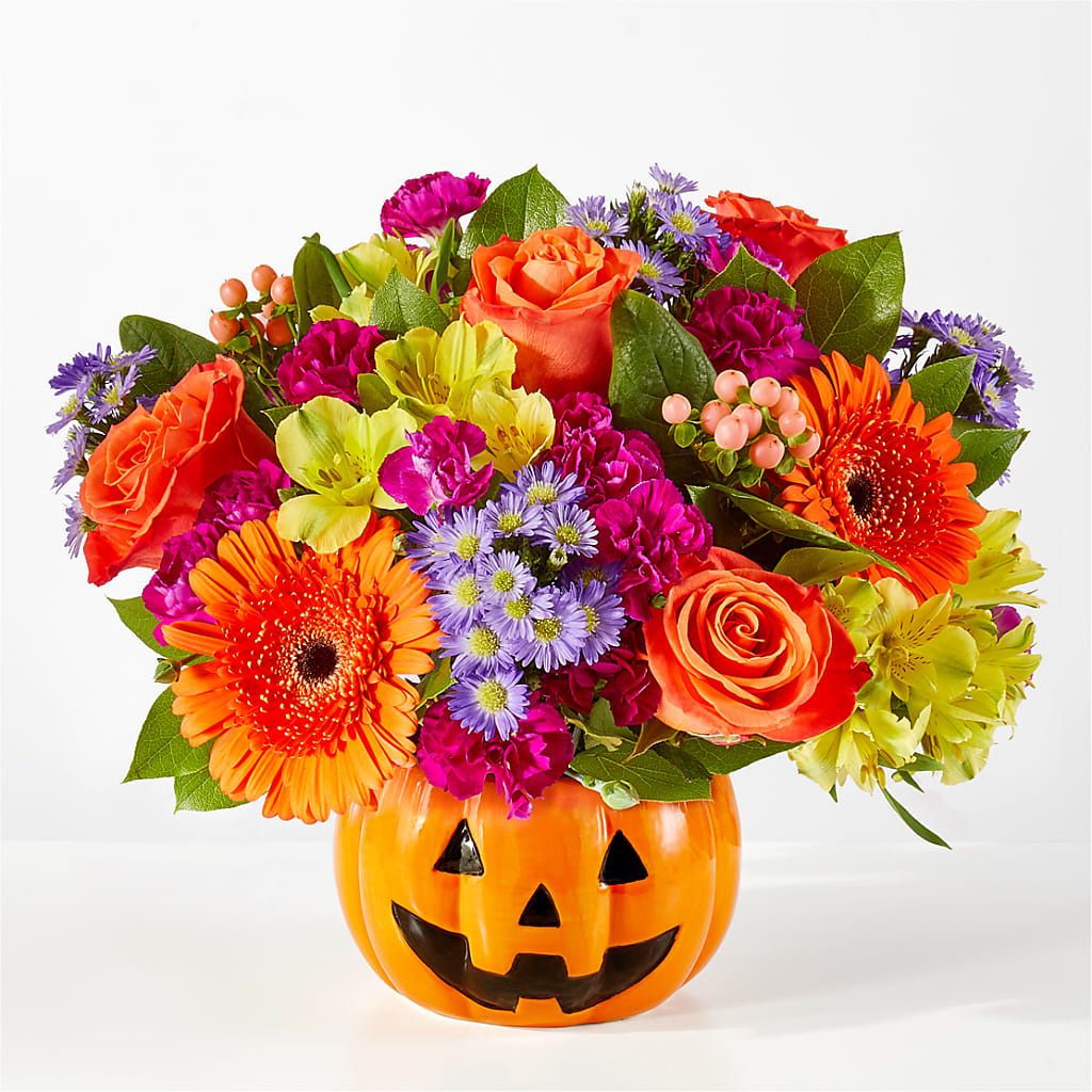 Tricks & Treats Pumpkin – Daily Bloom, San Antonio TX