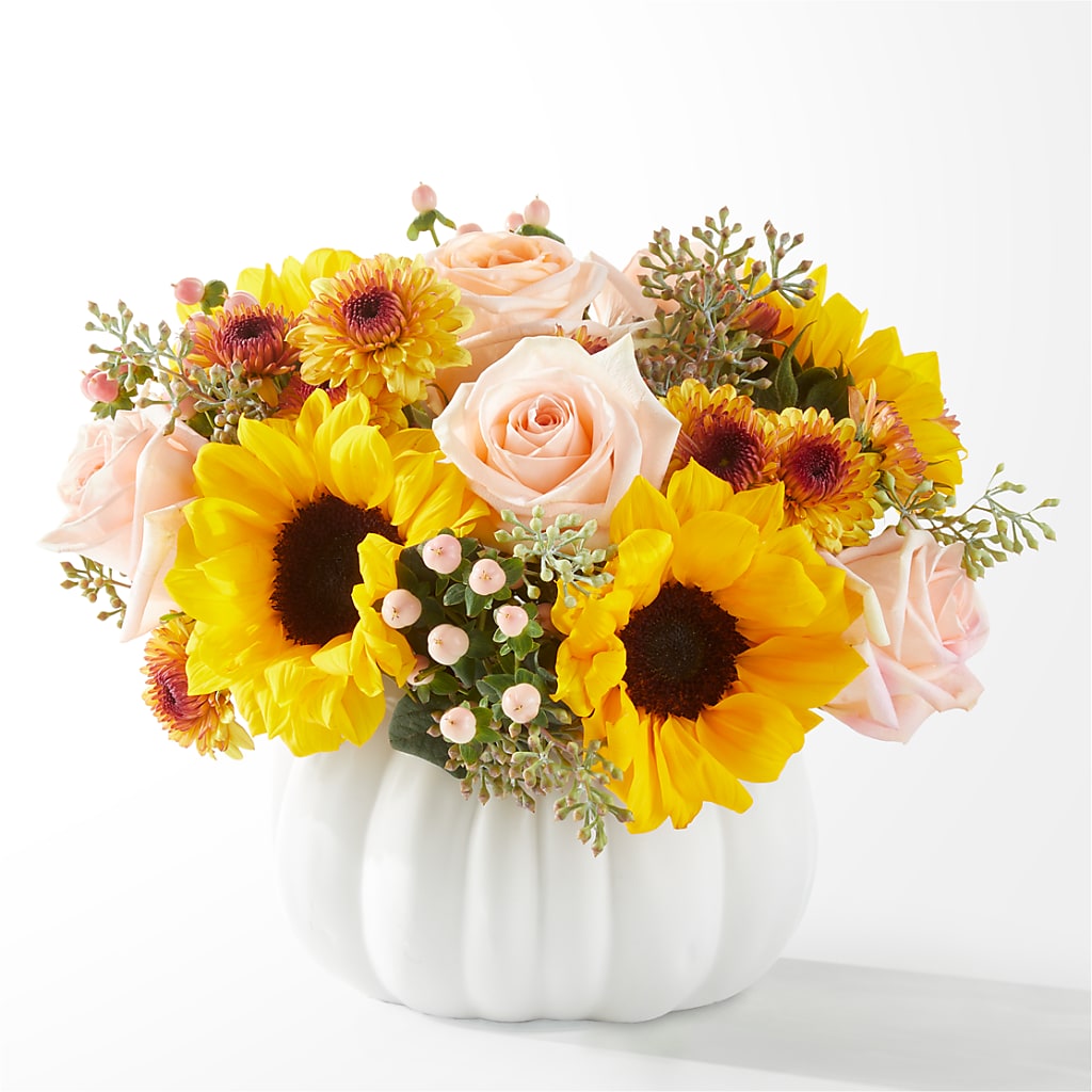Pumpkin to Talk About Bouquet – Daily Bloom, San Antonio TX