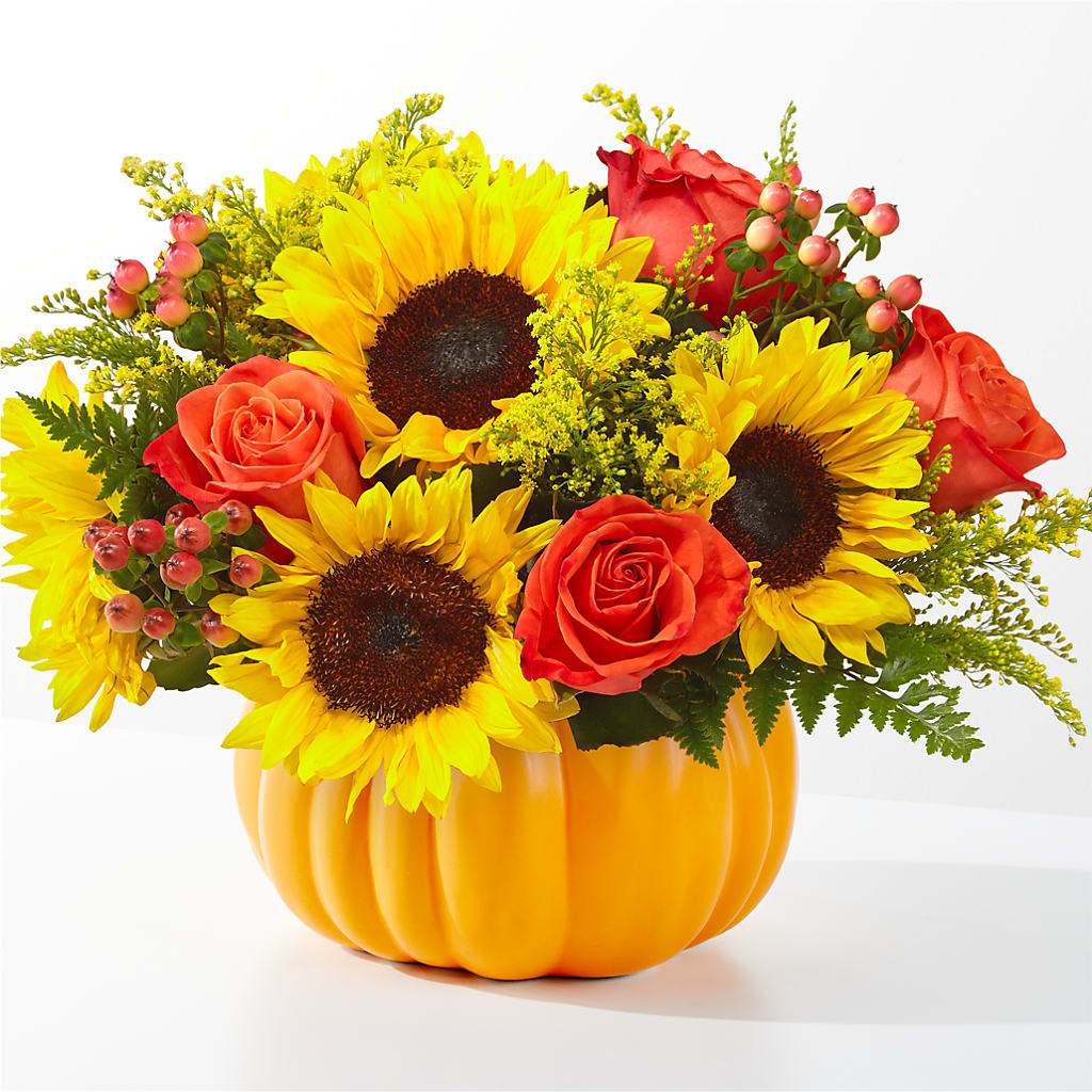 Pick of the Patch Pumpkin Bouquet – Daily Bloom, San Antonio TX