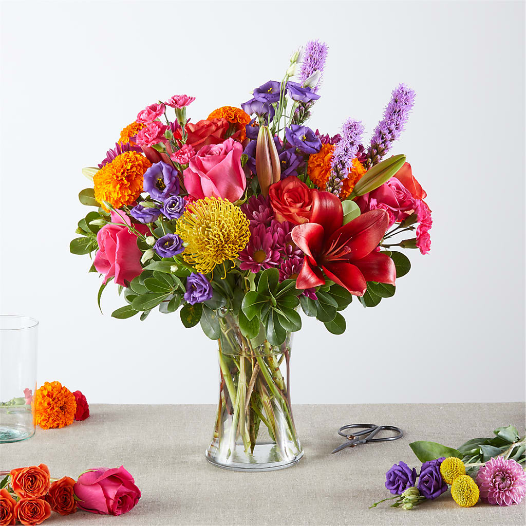 Feast of Color – A Florist Original – Daily Bloom, San Antonio TX