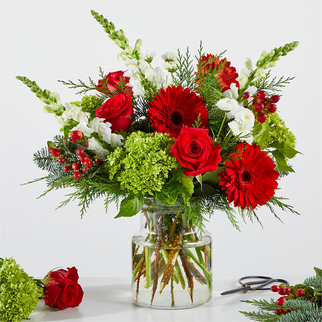 Merry Moment Bouquet – A Florist Original – Daily Bloom, San Antonio TX