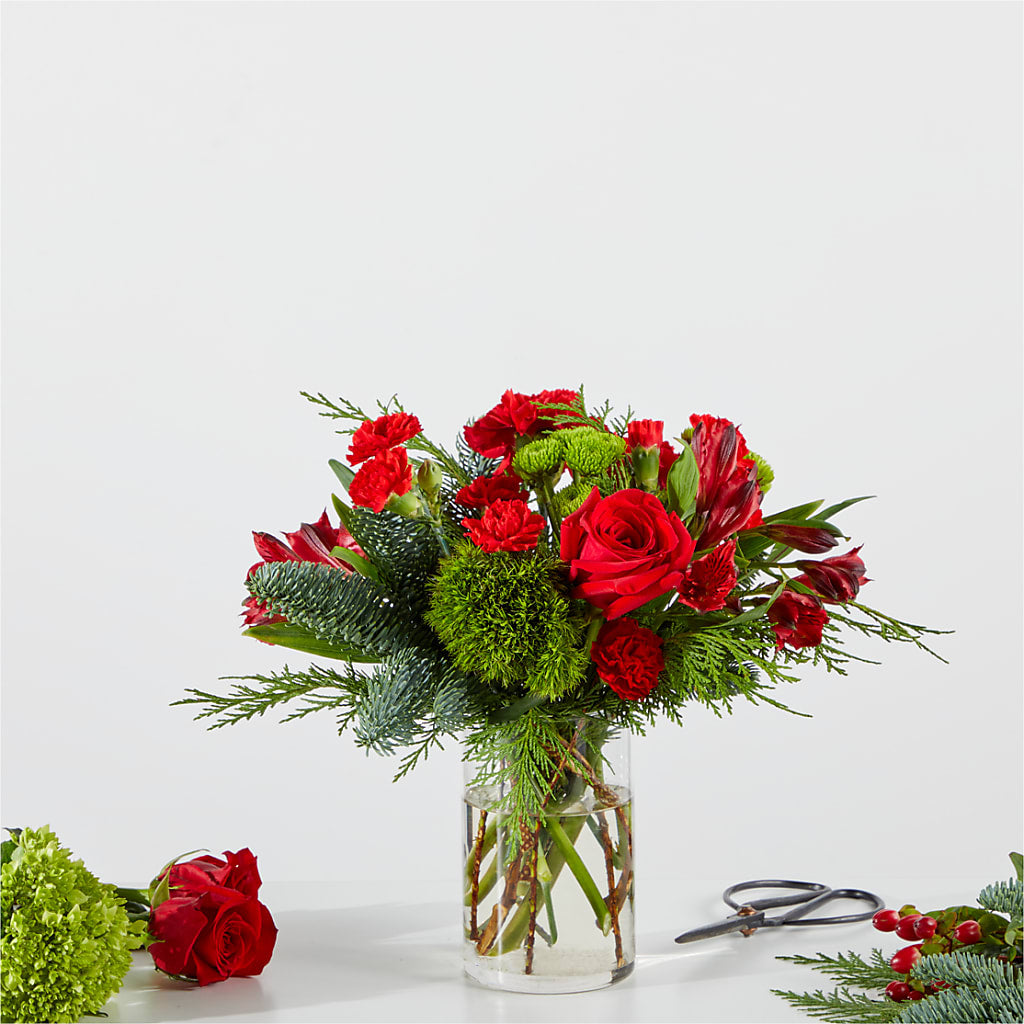 Merry Moment Bouquet – A Florist Original – Daily Bloom, San Antonio TX