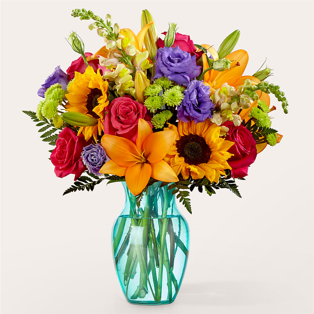 Double Rainbow Bouquet – Daily Bloom, San Antonio TX