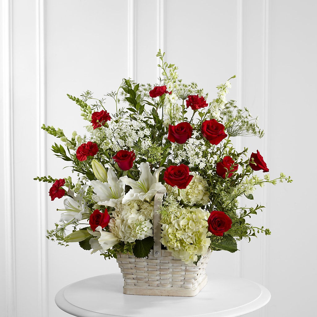 In Loving Memory Arrangement – Daily Bloom, San Antonio TX