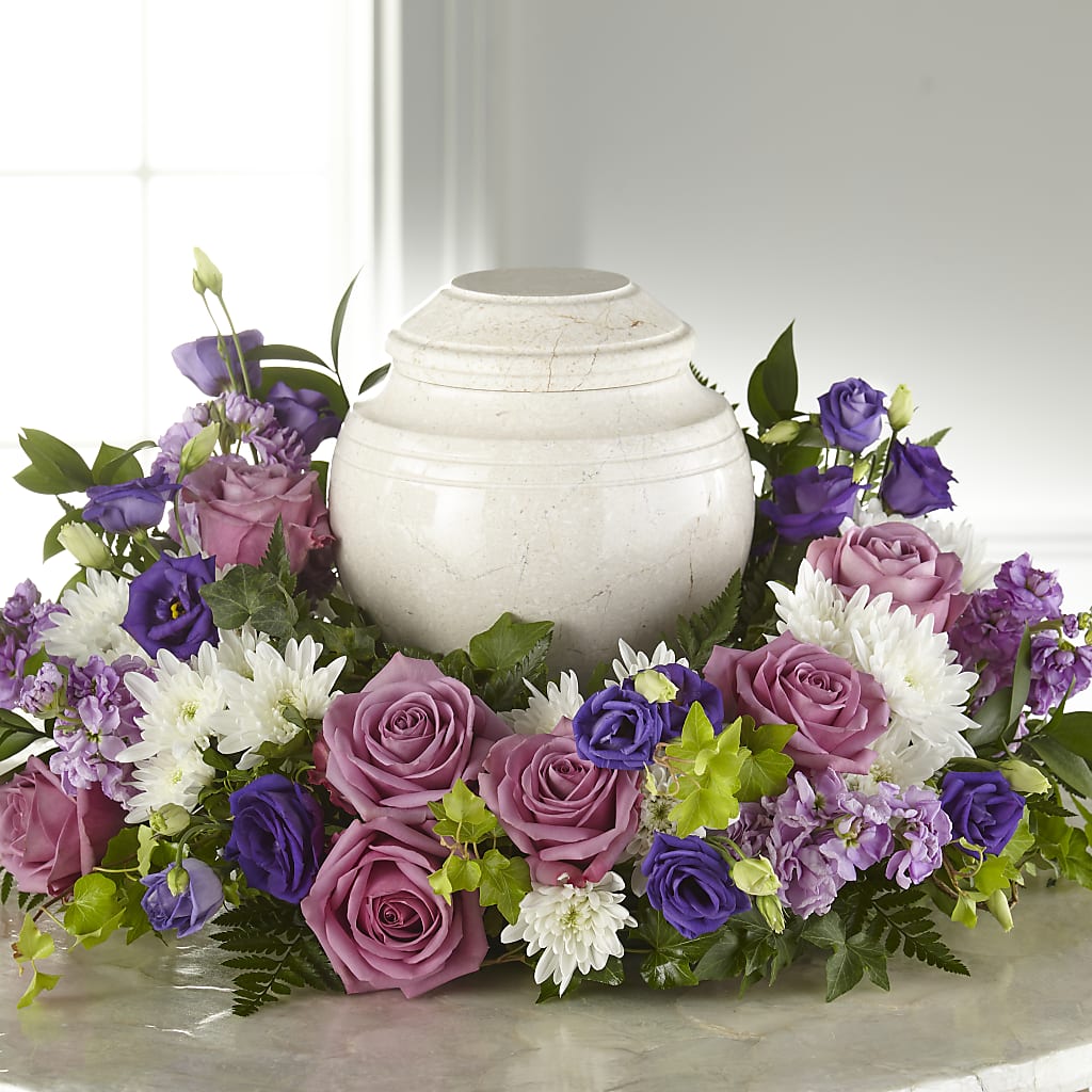 Blooming Sympathy Cremation Adornment – Daily Bloom, San Antonio TX