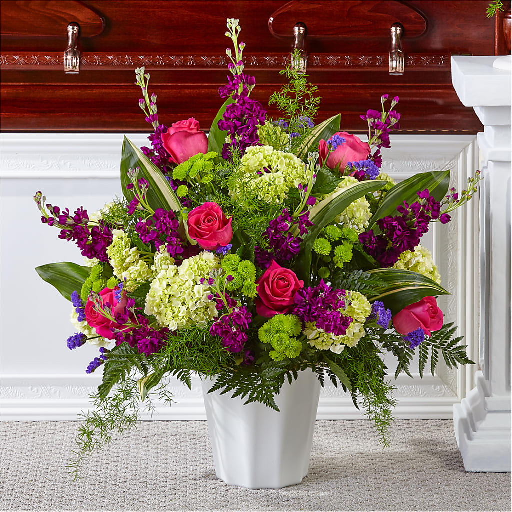 Beautiful Horizons Floor Basket – Daily Bloom, San Antonio TX