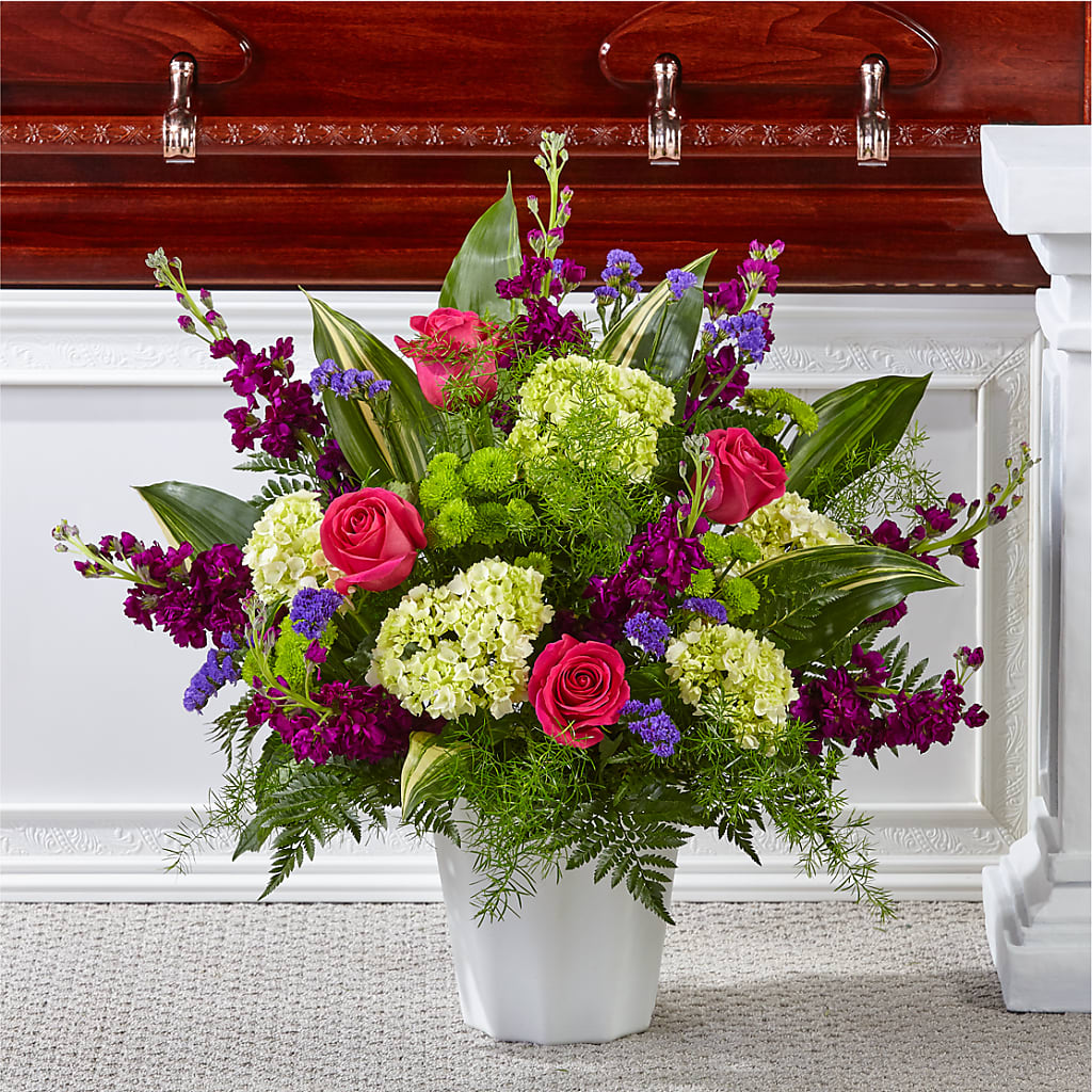 Beautiful Horizons Floor Basket – Daily Bloom, San Antonio TX
