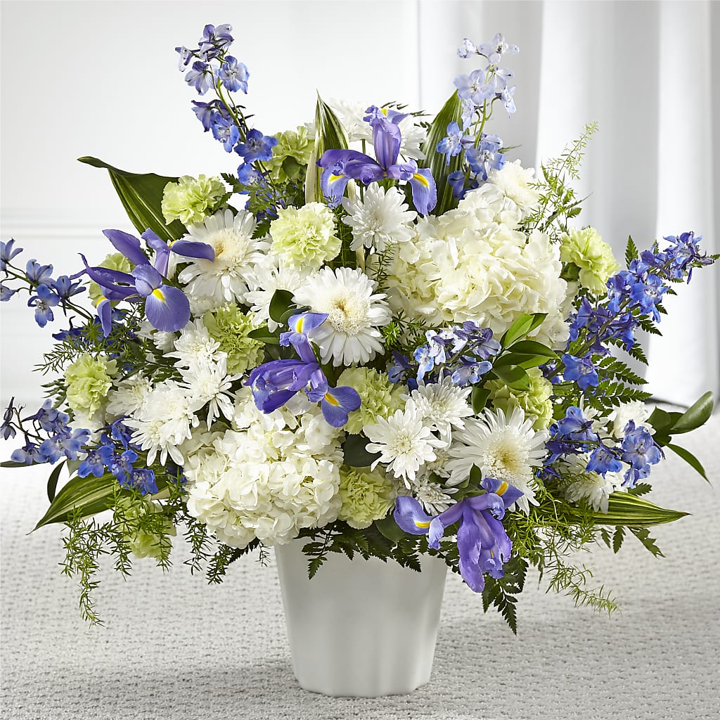 Soft Serenity Floor Basket – Daily Bloom, San Antonio TX
