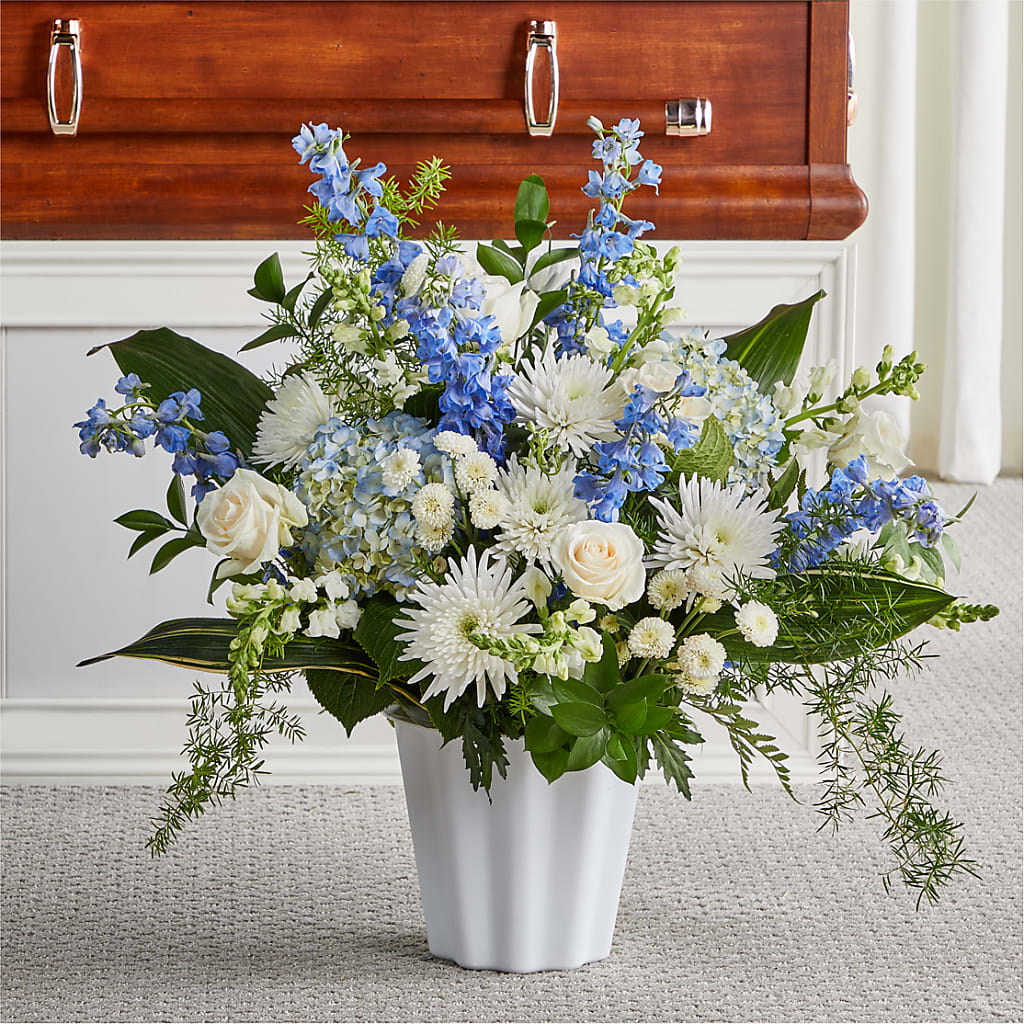 Everlasting Memories Floor Basket – Daily Bloom, San Antonio TX