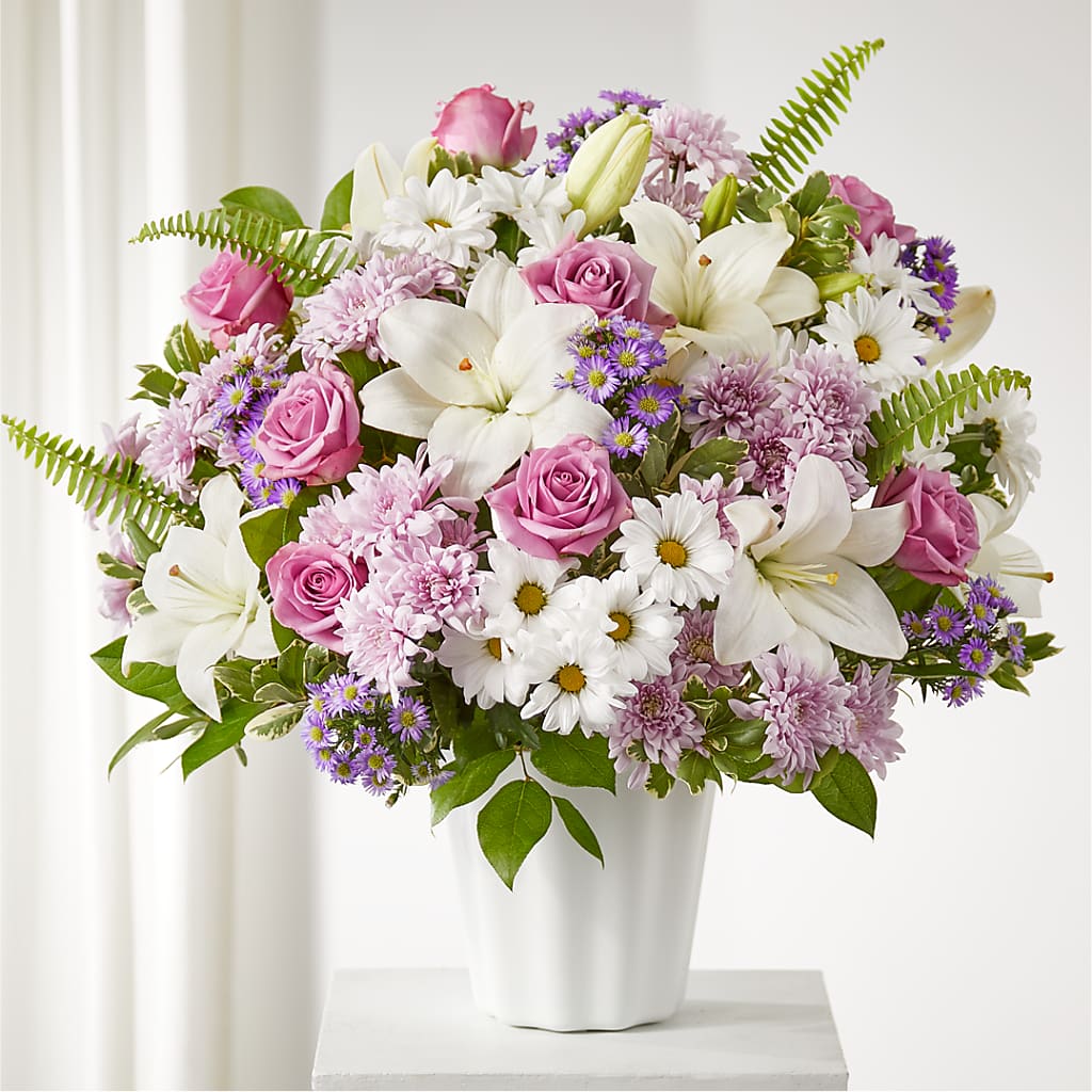 Warmest Thoughts Tabletop Basket – Daily Bloom, San Antonio TX