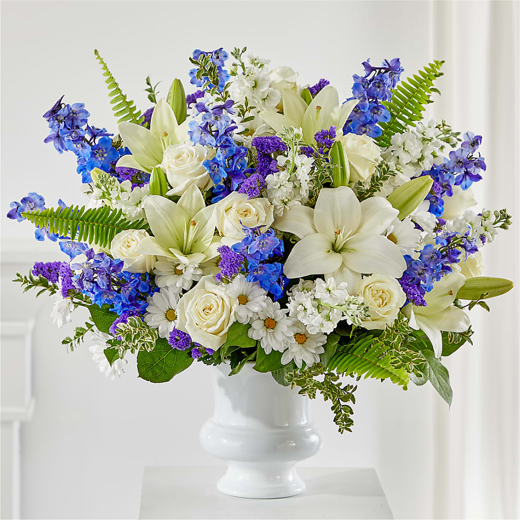 Expressions of Hope Urn Arrangement – Daily Bloom, San Antonio TX
