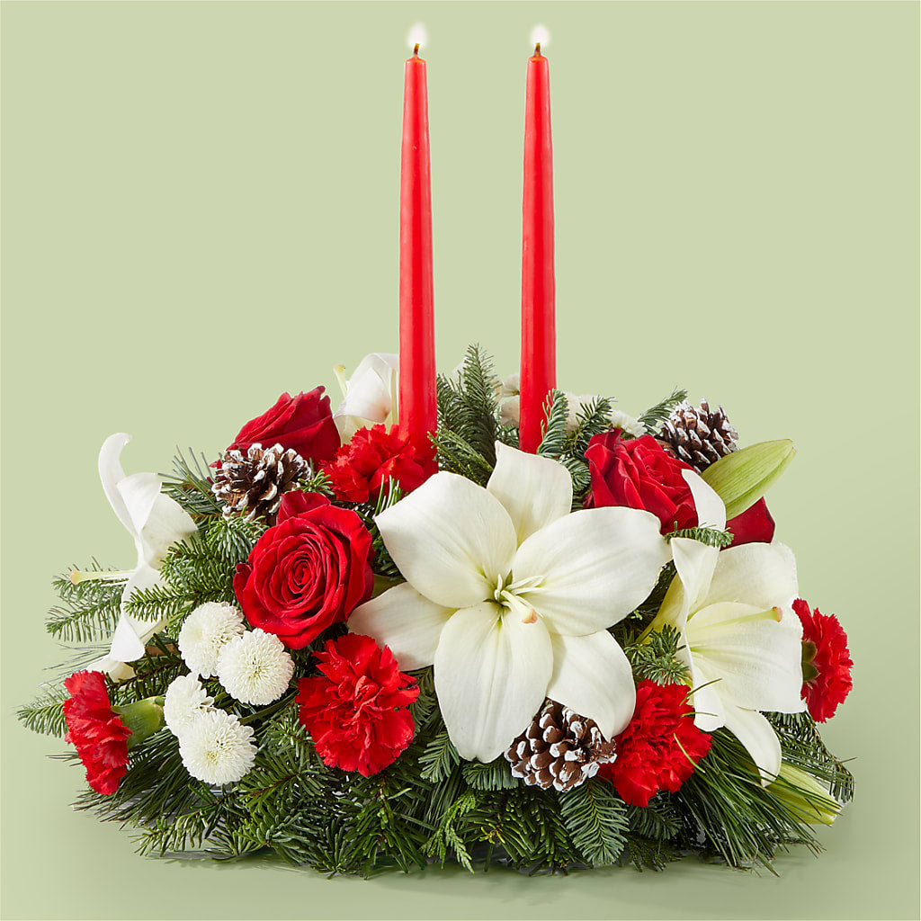 Seasonal Festivities Centerpiece – Daily Bloom, San Antonio TX