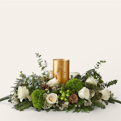 Chestnuts Roasting Centerpiece –  Daily Bloom, San Antonio TX