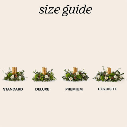 Chestnuts Roasting Centerpiece –  Daily Bloom, San Antonio TX