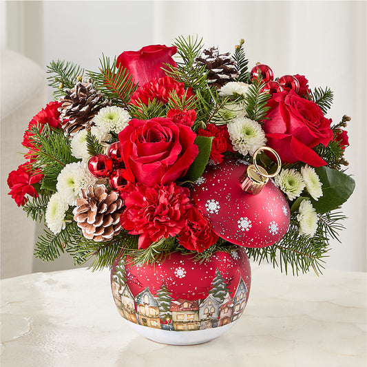 Christmas Carols Ornament –  Daily Bloom, San Antonio TX