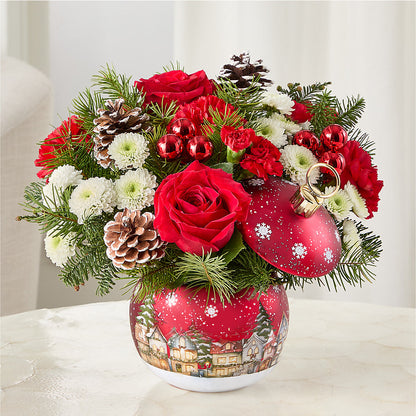 Christmas Carols Ornament –  Daily Bloom, San Antonio TX