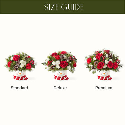 Jolly Snowman Bouquet –  Daily Bloom, San Antonio TX