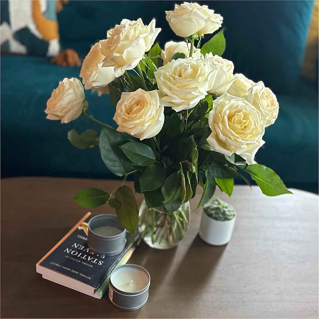 Long Stem Yellow Rose Bouquet –  Daily Bloom, San Antonio TX