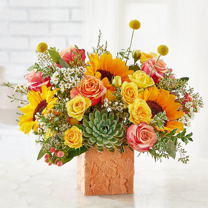 Sunflower Season Bouquet –  Daily Bloom, San Antonio TX
