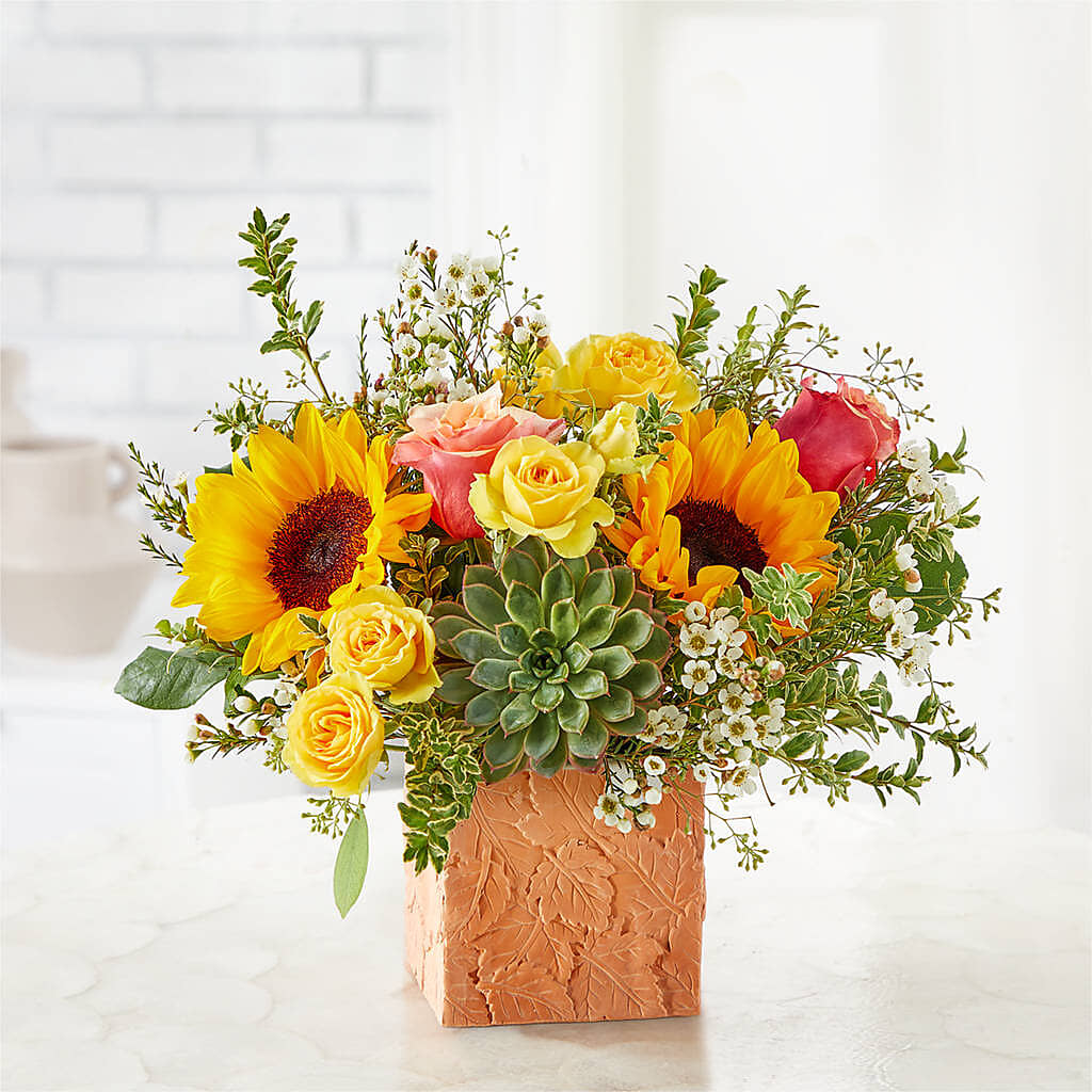 Sunflower Season Bouquet –  Daily Bloom, San Antonio TX