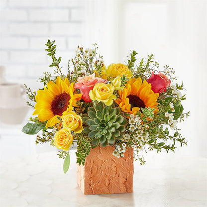 Sunflower Season Bouquet –  Daily Bloom, San Antonio TX