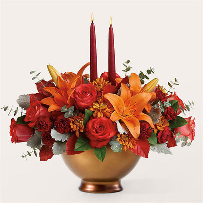 Fruits of Fall Centerpiece –  Daily Bloom, San Antonio TX