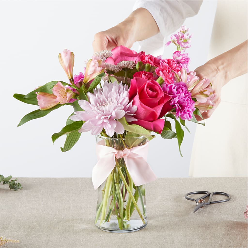 Pink Ribbon - A Florist Original –  Daily Bloom, San Antonio TX