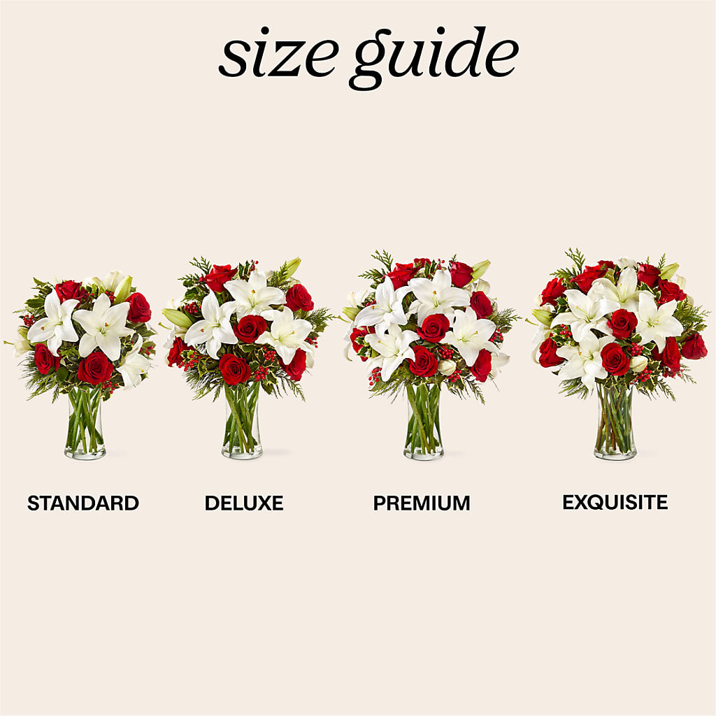 Sparkling Snowflakes Bouquet –  Daily Bloom, San Antonio TX