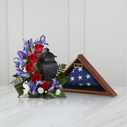 Patriotic Tribute Arrangement –  Daily Bloom, San Antonio TX