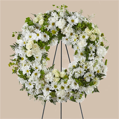 Faithful Wishes Wreath –  Daily Bloom, San Antonio TX
