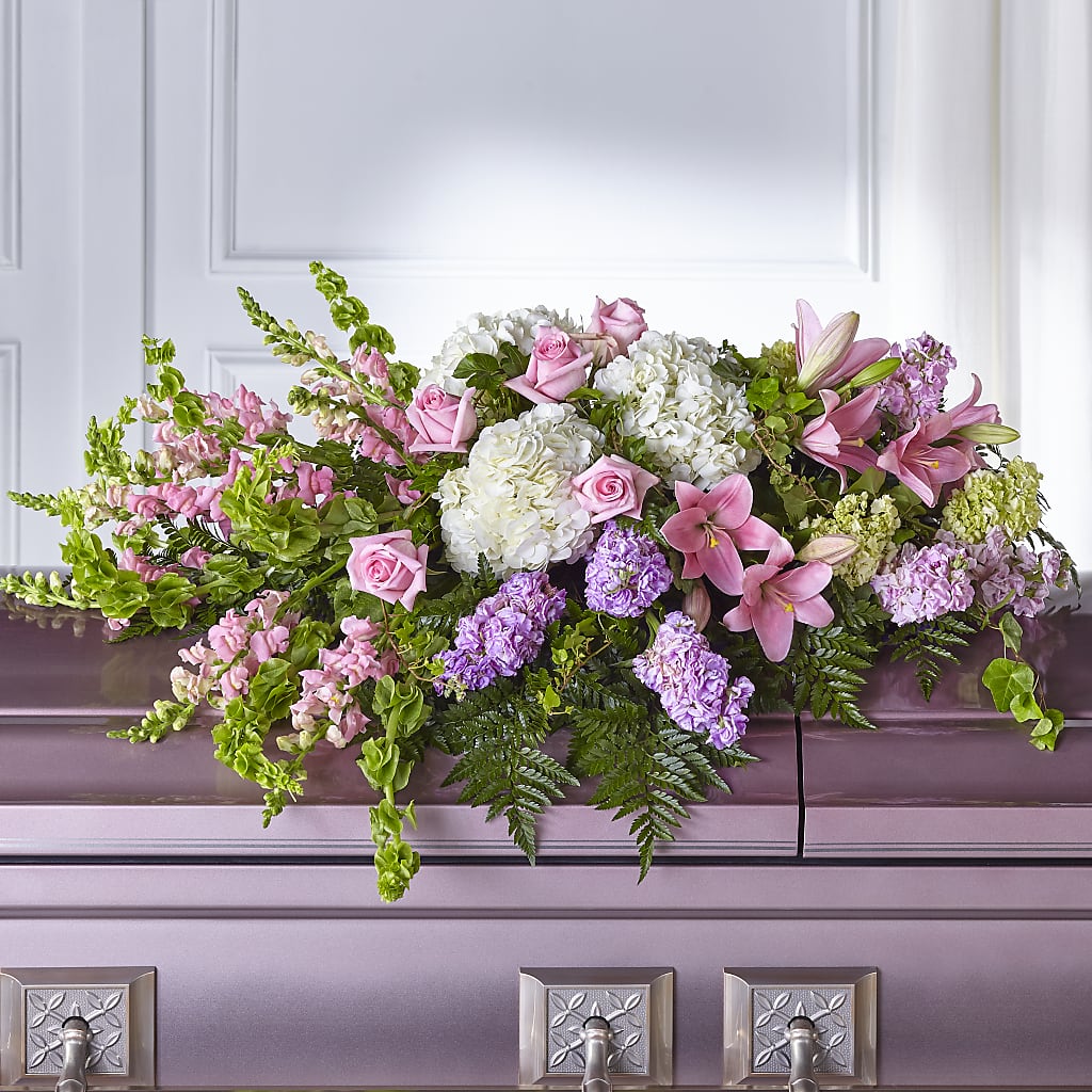 Life's Gratitude Casket Spray –  Daily Bloom, San Antonio TX