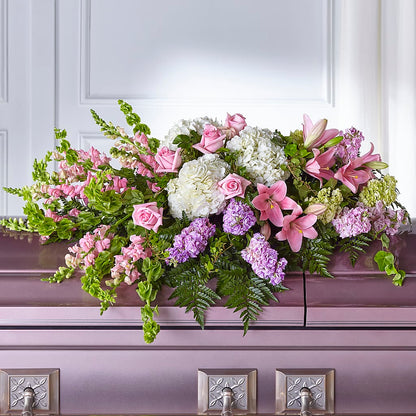 Life's Gratitude Casket Spray –  Daily Bloom, San Antonio TX