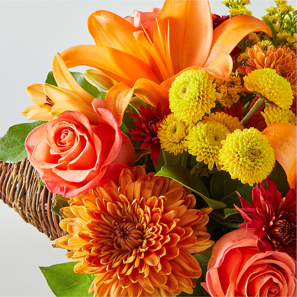 Bouquet of Blessings Cornucopia –  Daily Bloom, San Antonio TX