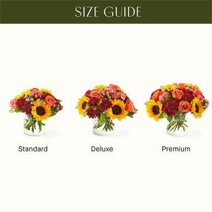 September Sunset Bouquet –  Daily Bloom, San Antonio TX