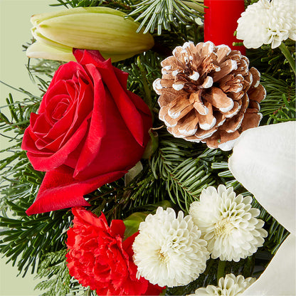 Seasonal Festivities Centerpiece –  Daily Bloom, San Antonio TX