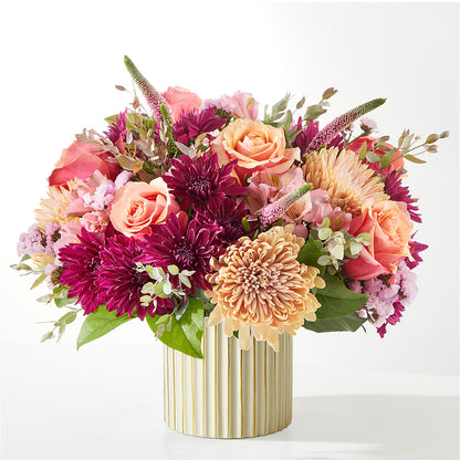 Berry Cobbler Bouquet with Ivory Vase –  Daily Bloom, San Antonio TX