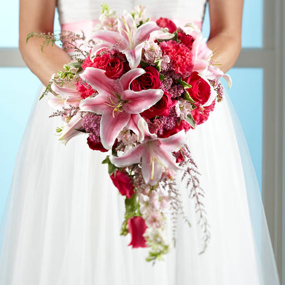 Lily & Rose Bouquet –  Daily Bloom, San Antonio TX